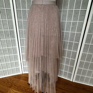 All Saints pink tulle skirt
